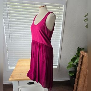 Left of center pink high low dress